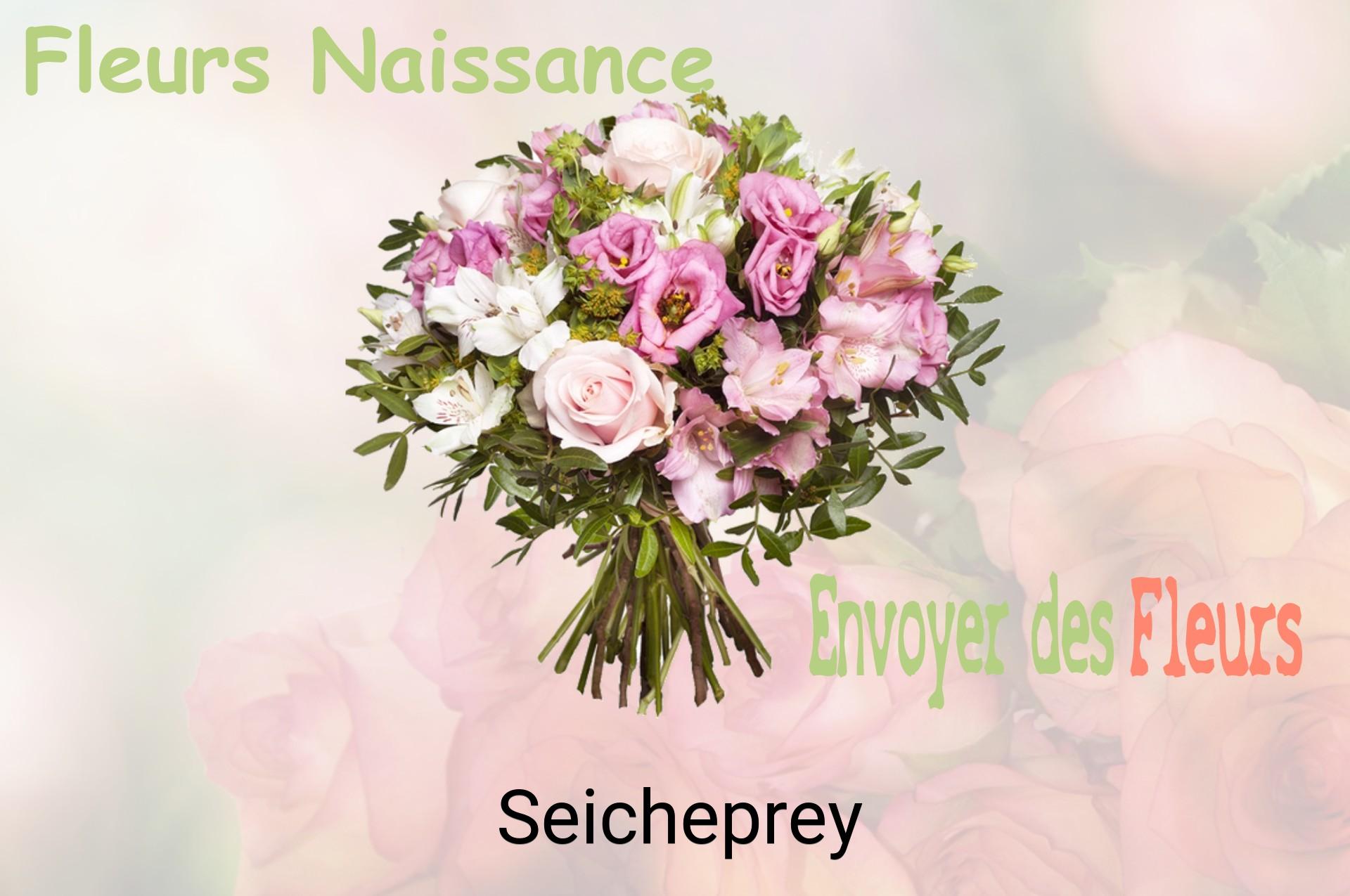 Bouquet de fleurs de naissance livré à Seicheprey